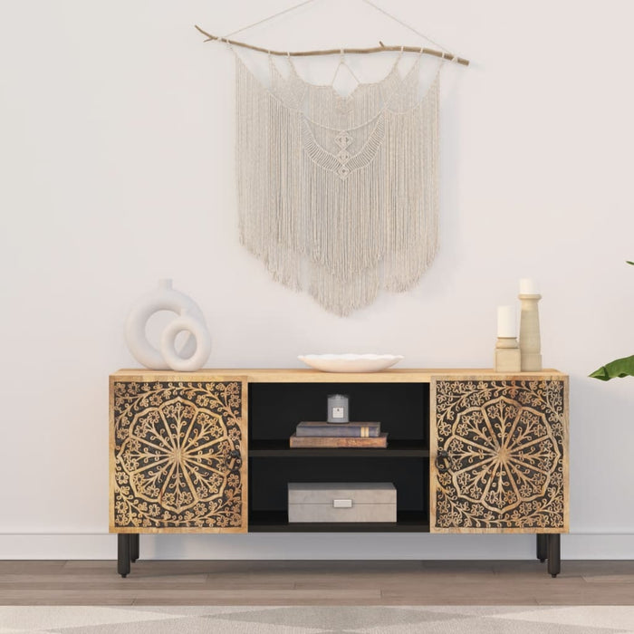 Comodă TV, 105x33x46 cm, lemn masiv de mango - WALTI WALTI