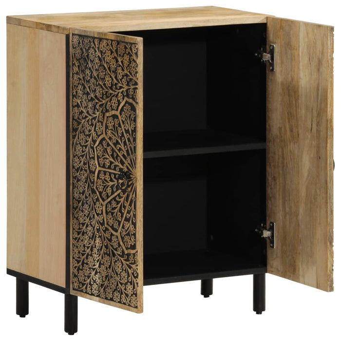 Dulap lateral, 60x33x75 cm, lemn masiv de mango - WALTI WALTI
