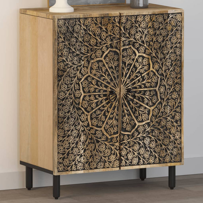Dulap lateral, 60x33x75 cm, lemn masiv de mango - WALTI WALTI