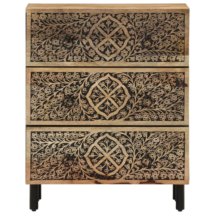 Dulap lateral, 60x33x75 cm, lemn masiv de mango - WALTI WALTI