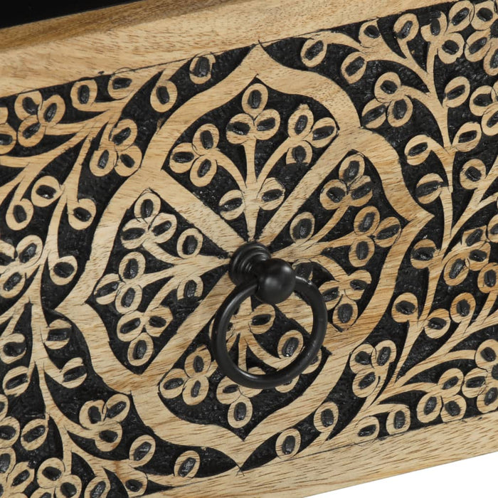 Noptiere, 2 buc., 40x33x46 cm, lemn masiv de acacia - WALTI WALTI