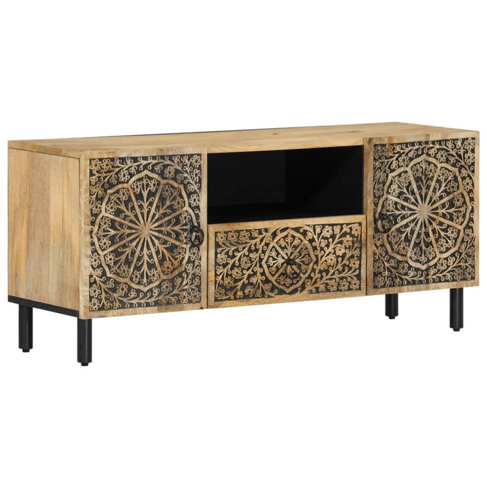 Comodă TV, 105x33x46 cm, lemn masiv de mango - WALTI WALTI