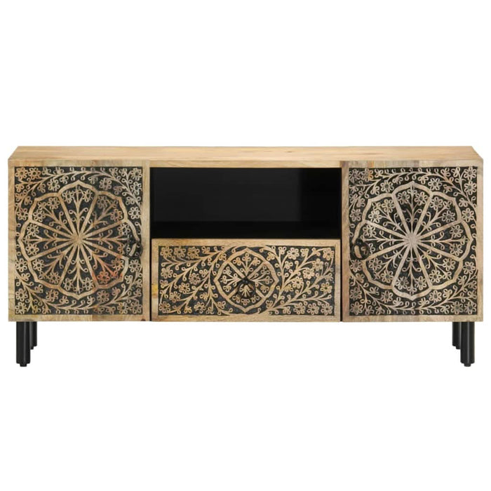Comodă TV, 105x33x46 cm, lemn masiv de mango - WALTI WALTI