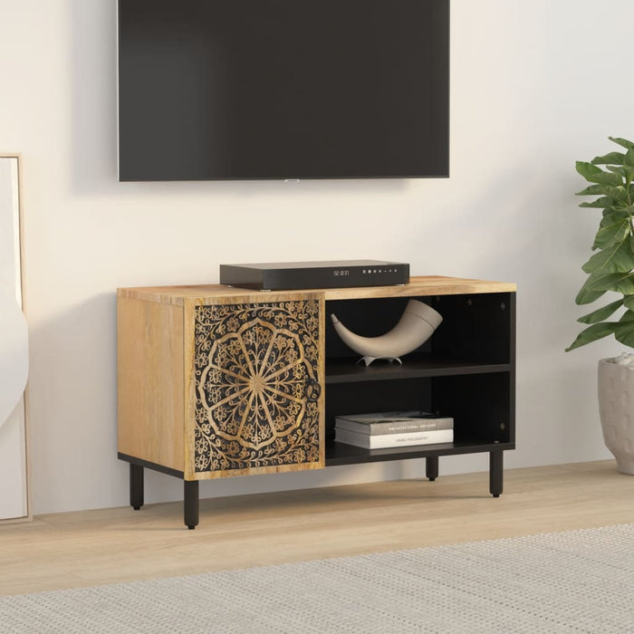Comodă TV, 80x31x46 cm, lemn masiv de mango - WALTI WALTI