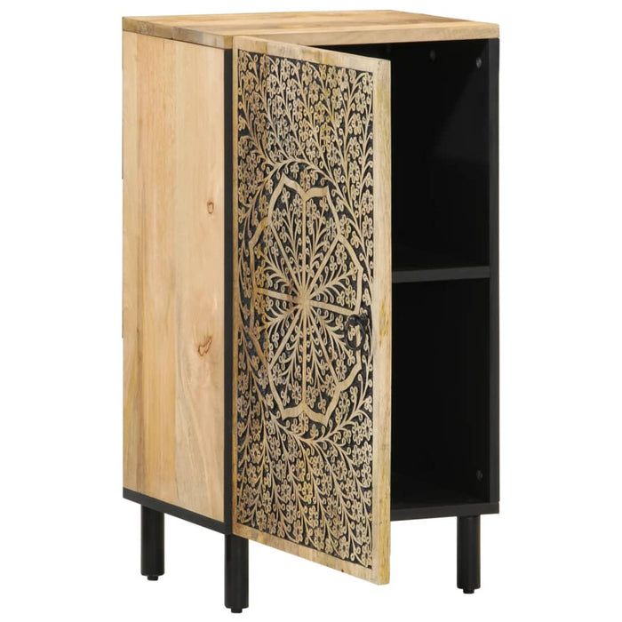 Dulap lateral, 40x33x75 cm, lemn masiv de mango - WALTI WALTI