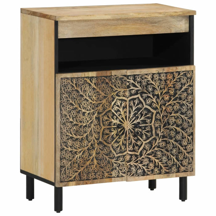 Dulap lateral, 60x33x75 cm, lemn masiv de mango - WALTI WALTI