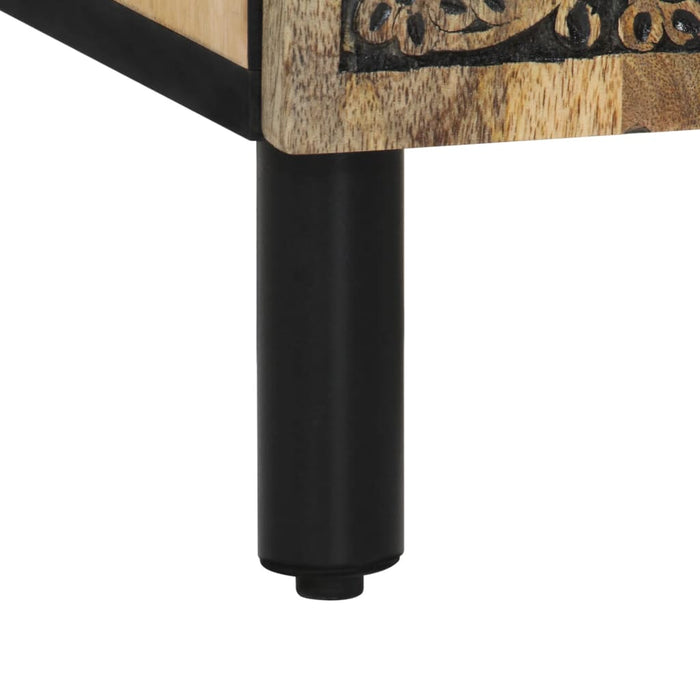 Dulap lateral, 60x33x75 cm, lemn masiv de mango - WALTI WALTI