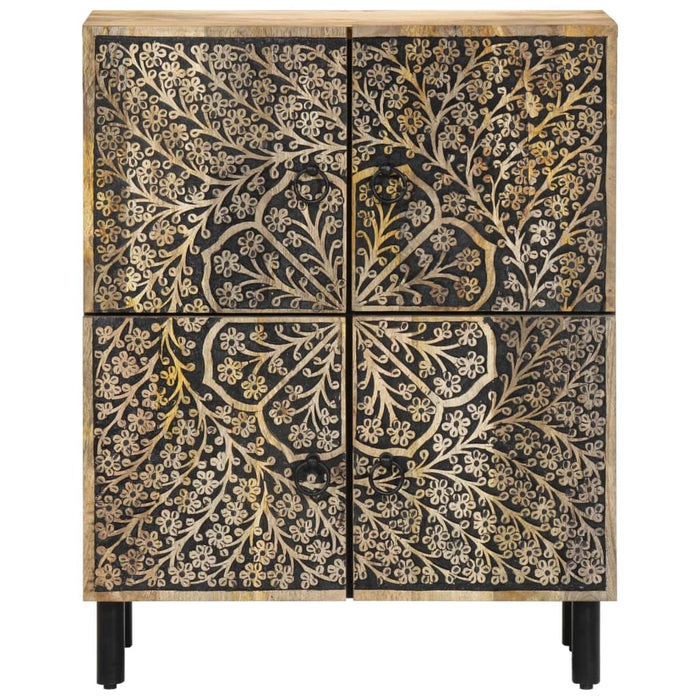 Dulap lateral, 60x33x75 cm, lemn masiv de mango - WALTI WALTI