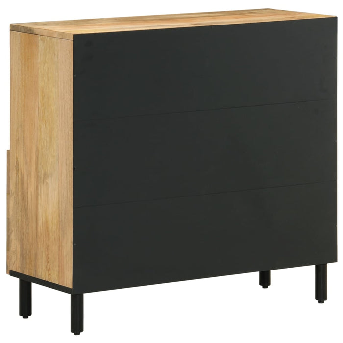 Dulap lateral, 80x33x75 cm, lemn masiv de mango WALTI