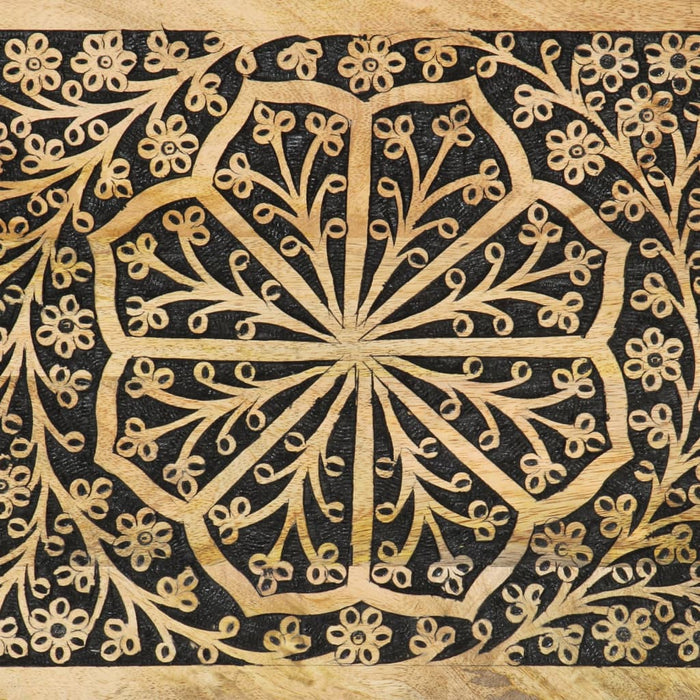 Dulap lateral, 80x33x75 cm, lemn masiv de mango WALTI