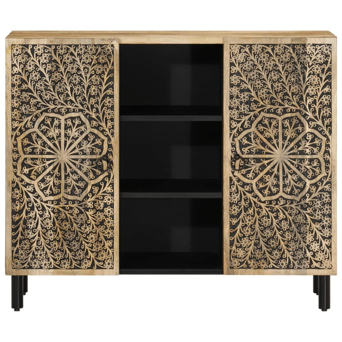 Dulap lateral, 90x33x75 cm, lemn masiv de mango WALTI