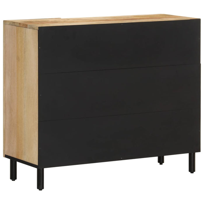 Dulap lateral, 90x33x75 cm, lemn masiv de mango WALTI