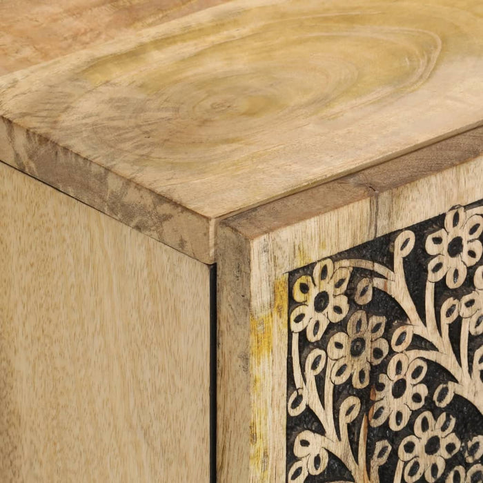 Dulap lateral, 90x33x75 cm, lemn masiv de mango WALTI