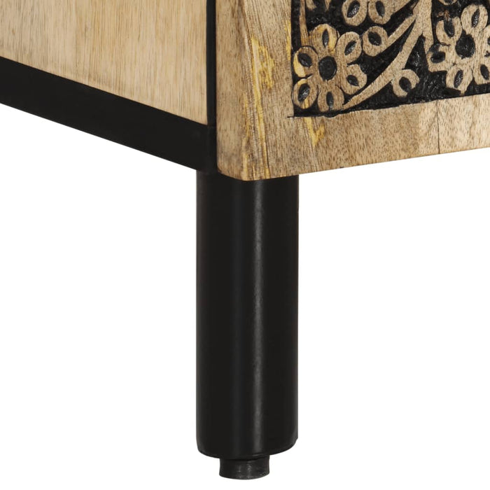 Dulap lateral, 90x33x75 cm, lemn masiv de mango WALTI