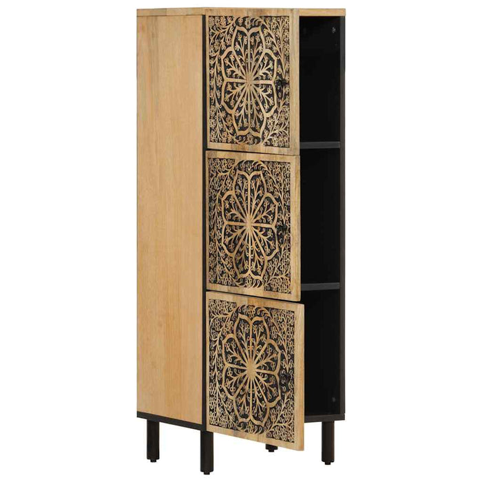 Dulap lateral, 40x33x110 cm, lemn masiv de mango WALTI