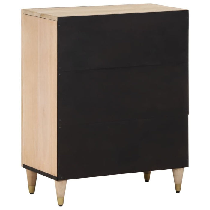 Dulap lateral, 60x33x75 cm, lemn masiv de mango - WALTI WALTI