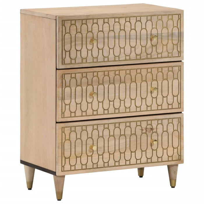 Dulap lateral, 60x33x75 cm, lemn masiv de mango - WALTI WALTI
