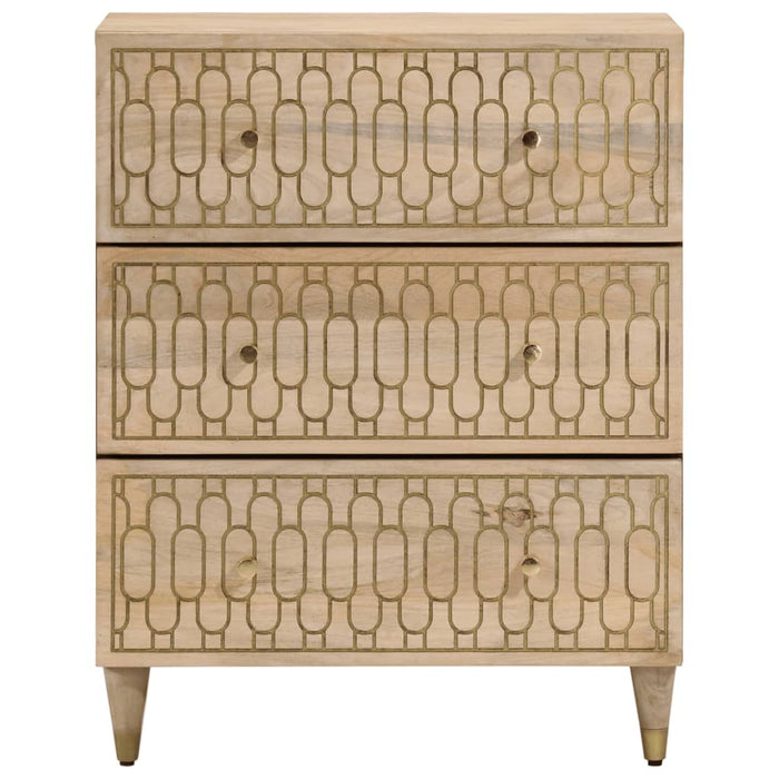 Dulap lateral, 60x33x75 cm, lemn masiv de mango - WALTI WALTI