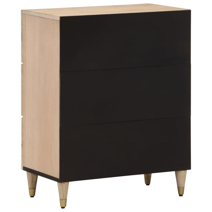 Dulap lateral, 60x33x75 cm, lemn masiv de mango - WALTI WALTI