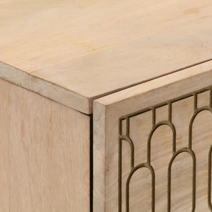 Dulap lateral, 60x33x75 cm, lemn masiv de mango - WALTI WALTI