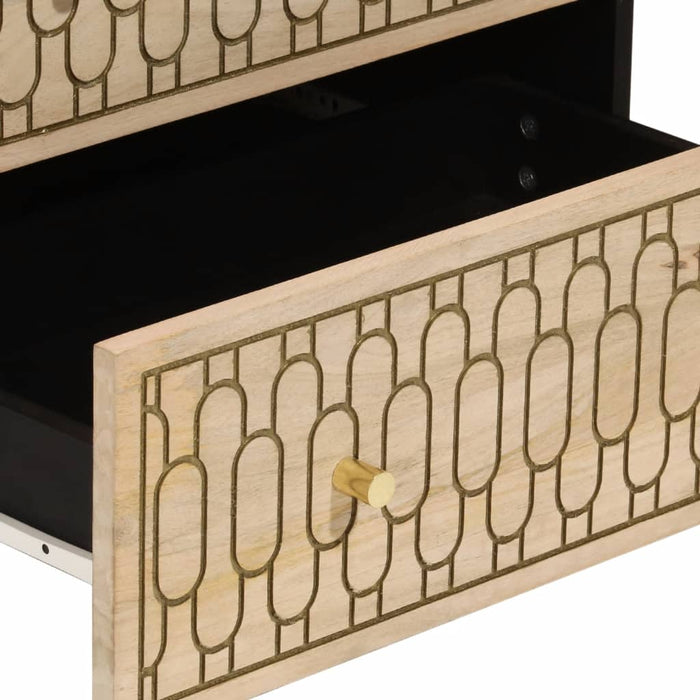 Dulap lateral, 60x33x75 cm, lemn masiv de mango - WALTI WALTI