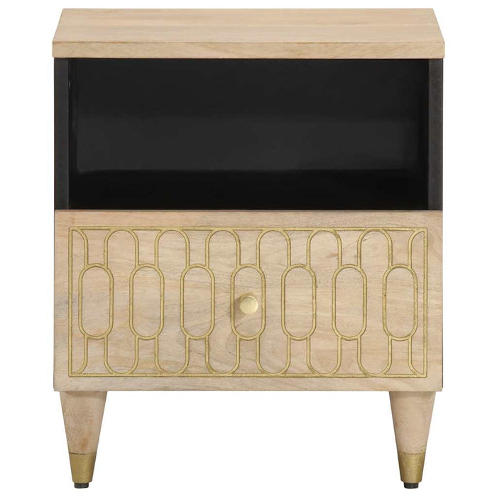 Noptiere, 2 buc., 40x33x46 cm, lemn masiv de acacia WALTI
