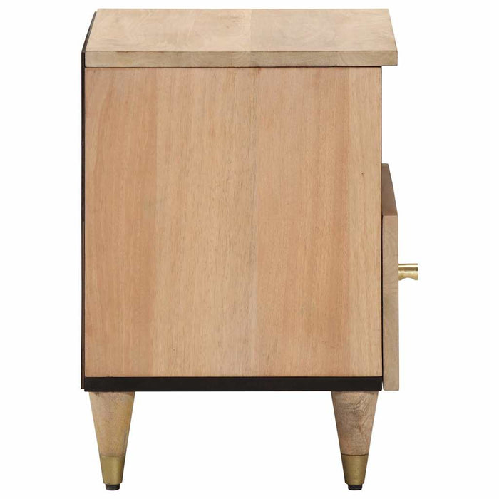 Noptiere, 2 buc., 40x33x46 cm, lemn masiv de acacia WALTI