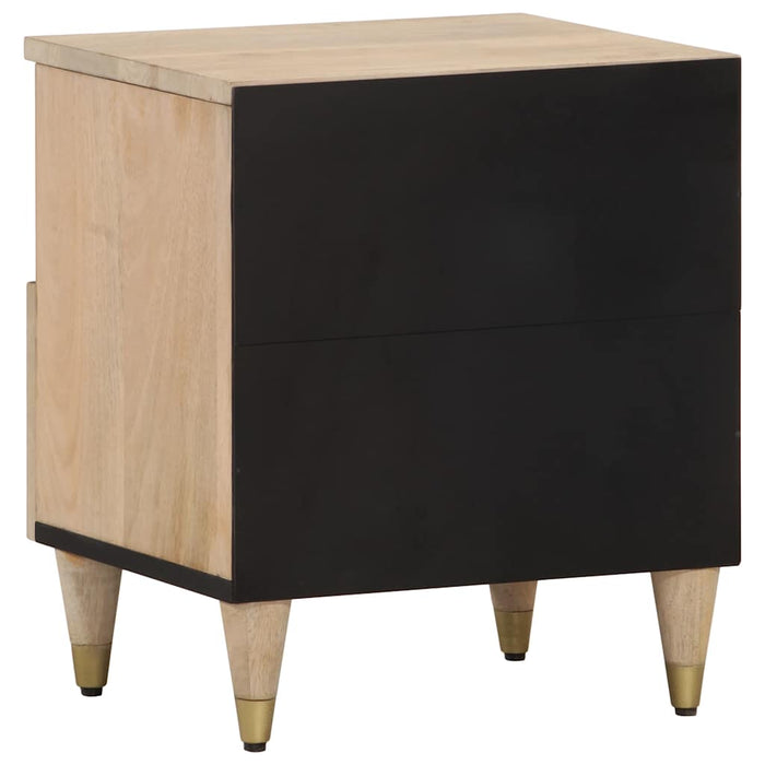 Noptiere, 2 buc., 40x33x46 cm, lemn masiv de acacia WALTI