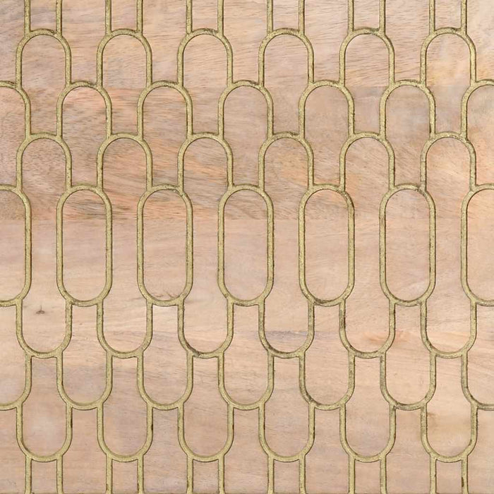 Dulap lateral, 40x33x75 cm, lemn masiv de mango WALTI