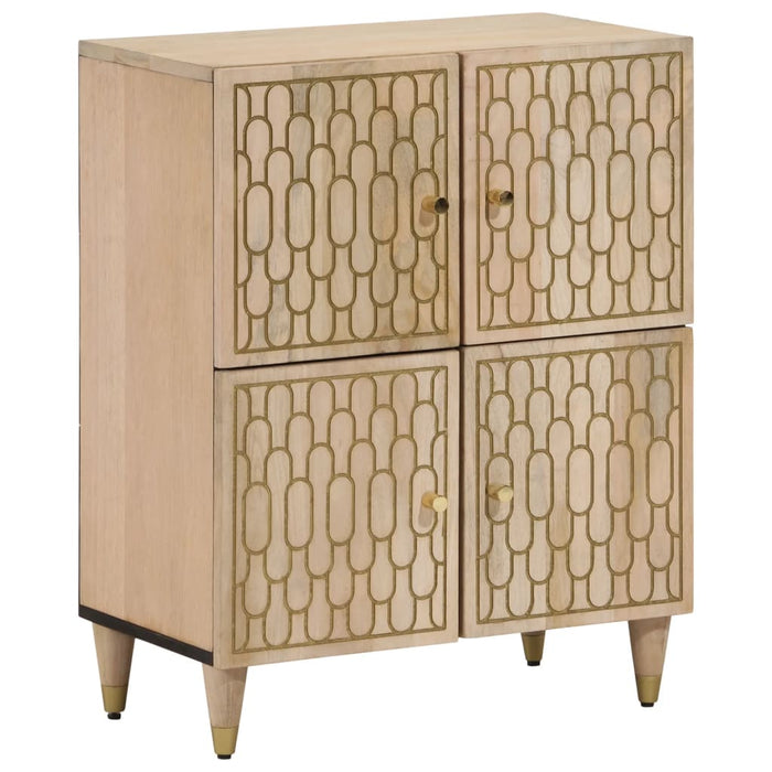 Dulap lateral, 60x33x75 cm, lemn masiv de mango WALTI