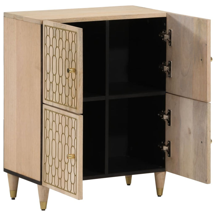 Dulap lateral, 60x33x75 cm, lemn masiv de mango WALTI