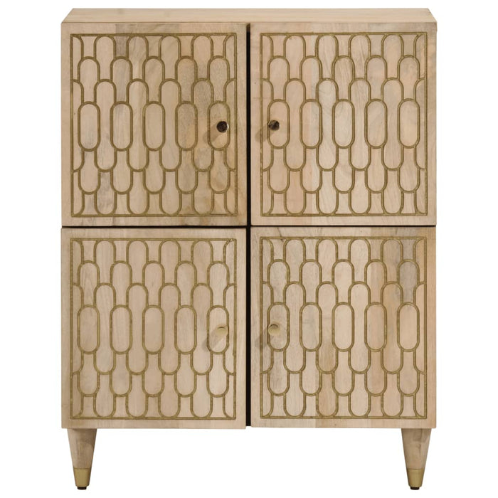 Dulap lateral, 60x33x75 cm, lemn masiv de mango WALTI
