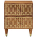 Noptiere, 2 buc., 40x33x46 cm, lemn masiv de acacia - WALTI WALTI