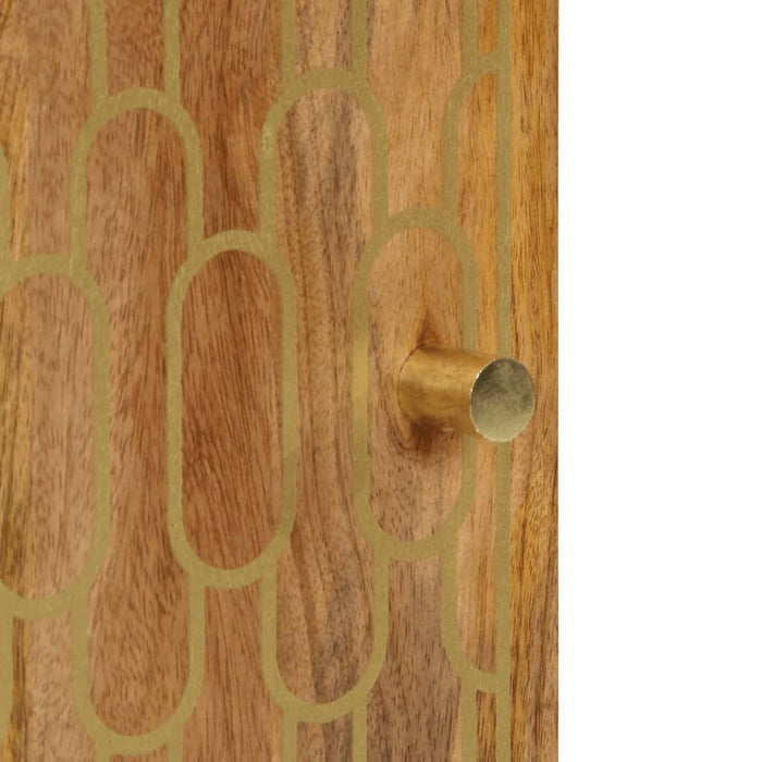 Dulap lateral, 40x33x75 cm, lemn masiv de mango WALTI