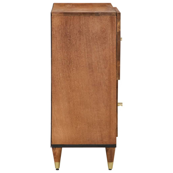 Dulap lateral, 80x33x75 cm, lemn masiv de mango WALTI