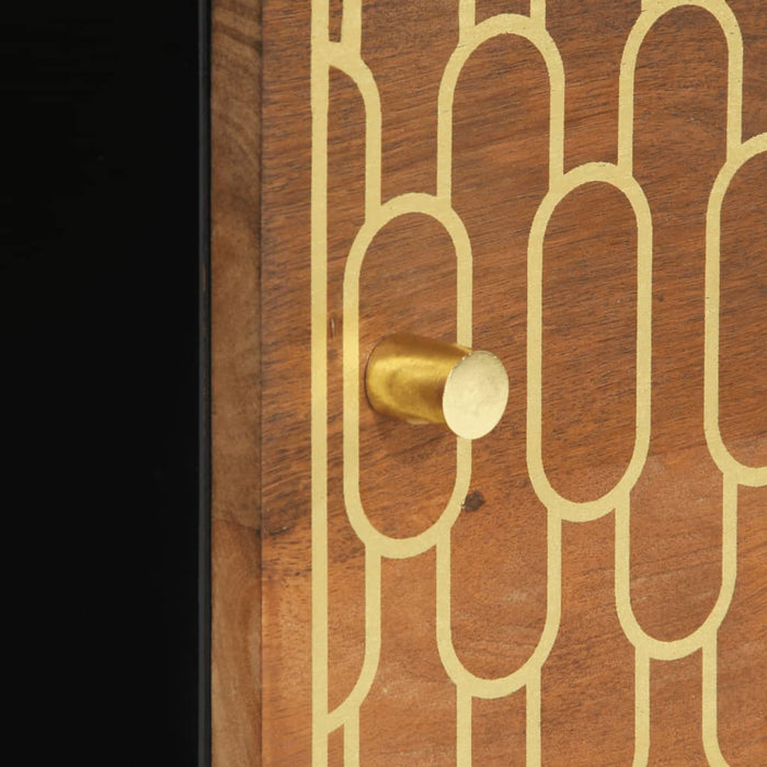 Dulap lateral, 80x33x75 cm, lemn masiv de mango WALTI