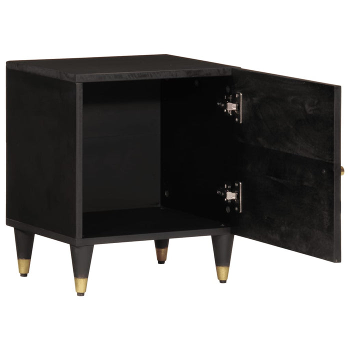 Noptiere, 2 buc., 40x33x46 cm, lemn masiv de acacia - WALTI WALTI