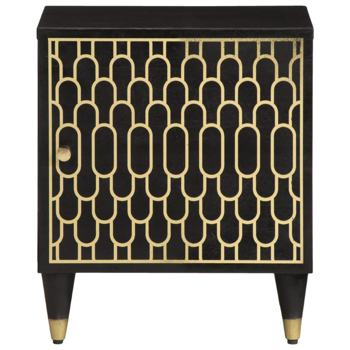 Noptiere, 2 buc., 40x33x46 cm, lemn masiv de acacia - WALTI WALTI
