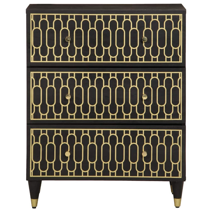Dulap lateral, 60x33x75 cm, lemn masiv de mango WALTI
