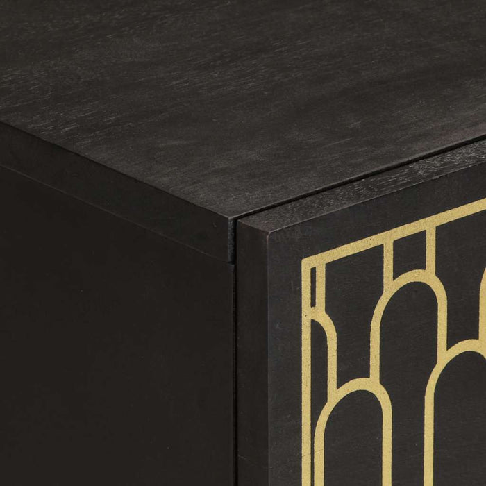 Dulap lateral, 60x33x75 cm, lemn masiv de mango WALTI