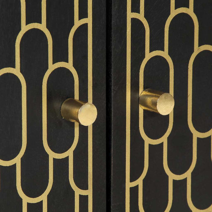 Dulap pentru chiuveta de baie, 62x33x58 cm, lemn masiv de mango WALTI