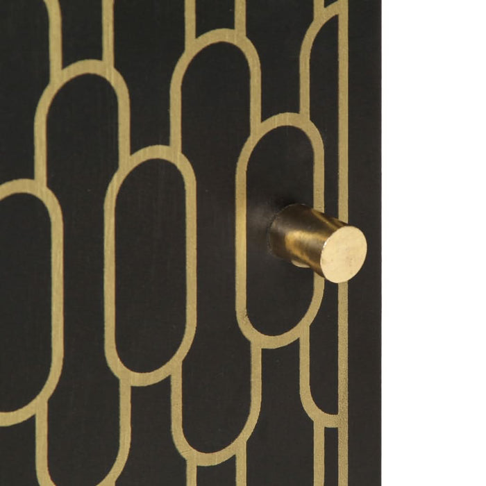 Dulap lateral, 40x33x75 cm, lemn masiv de mango - WALTI WALTI