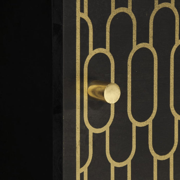 Dulap lateral, 80x33x75 cm, lemn masiv de mango WALTI