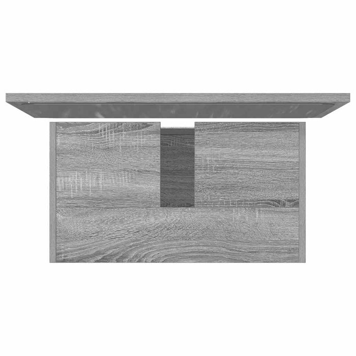 Set mobilier de baie, 2 piese, gri sonoma, lemn prelucrat - WALTI WALTI