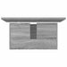Set mobilier de baie, 2 piese, gri sonoma, lemn prelucrat - WALTI WALTI