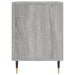 Noptiere, 2 buc., gri sonoma, 40x35x50 cm, lemn compozit - WALTI WALTI