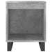 Noptiere, 2 buc., gri beton, 40x35x50 cm, lemn compozit - WALTI WALTI