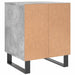 Noptiere, 2 buc., gri beton, 40x35x50 cm, lemn compozit - WALTI WALTI