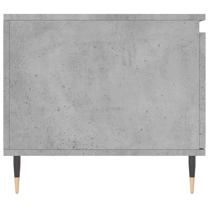 Măsuță de cafea, gri beton, 100x50x45 cm, lemn prelucrat WALTI