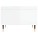 Mese de cafea 2 buc. alb extralucios 50x46x35 cm lemn compozit - WALTI WALTI